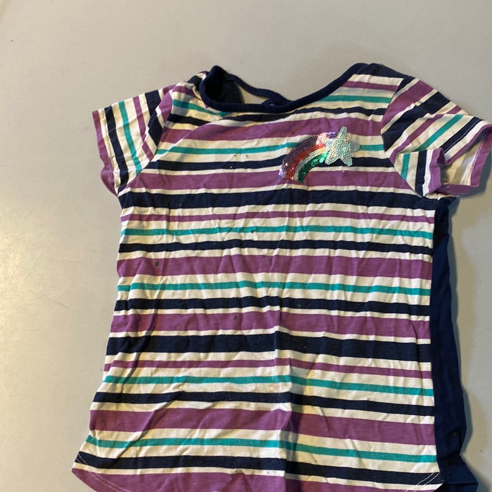 Size 7 soft striped shirt